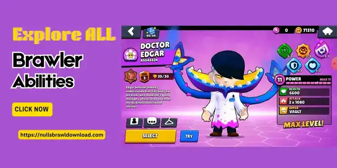 Exploring all brawler abilities in Nulls Brawl APK